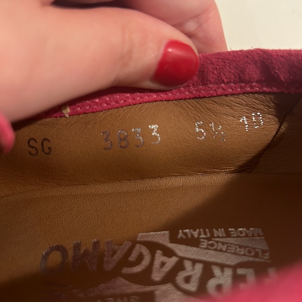 💗Salvatore Ferragamo hot pink loafers - Picture 8 of 12